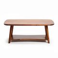 Table basse en bois de noyer dimensions 120 x 60 x 40cm design moderne