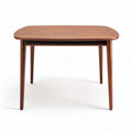Table rectangulaire en bois naturel 120 x 80 x 75cm pour salle à manger